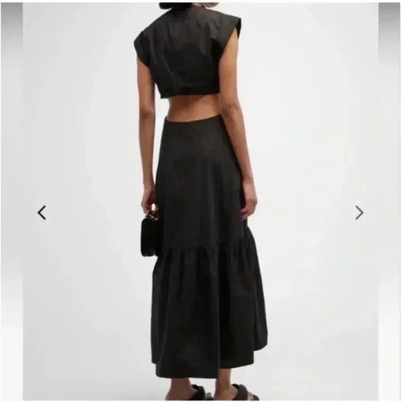 Jason Wu v-neck cutout midi dress sz  S - Picture 6 of 8